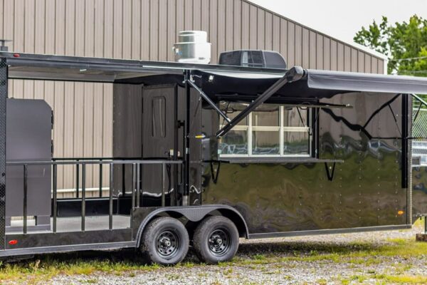 BBQ Trailer With Beck Built Smoker