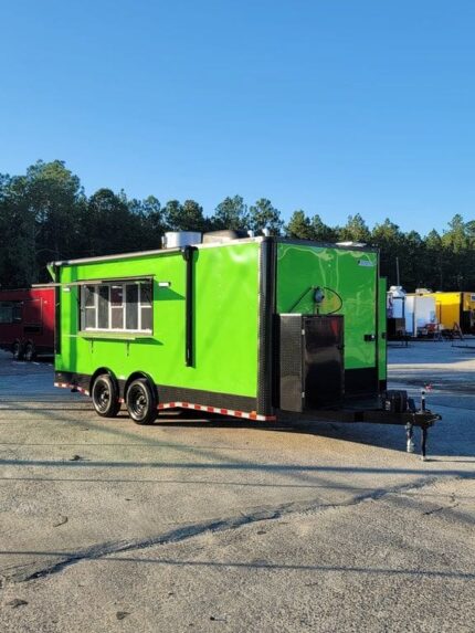2024 Extreme Green Food & Concession TRAILER 8.5X20