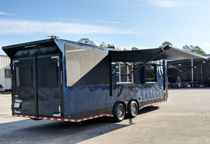 2024 Indigo Blue 8.5X28TA3 Mobile Food And Concession Trailers - Image 1