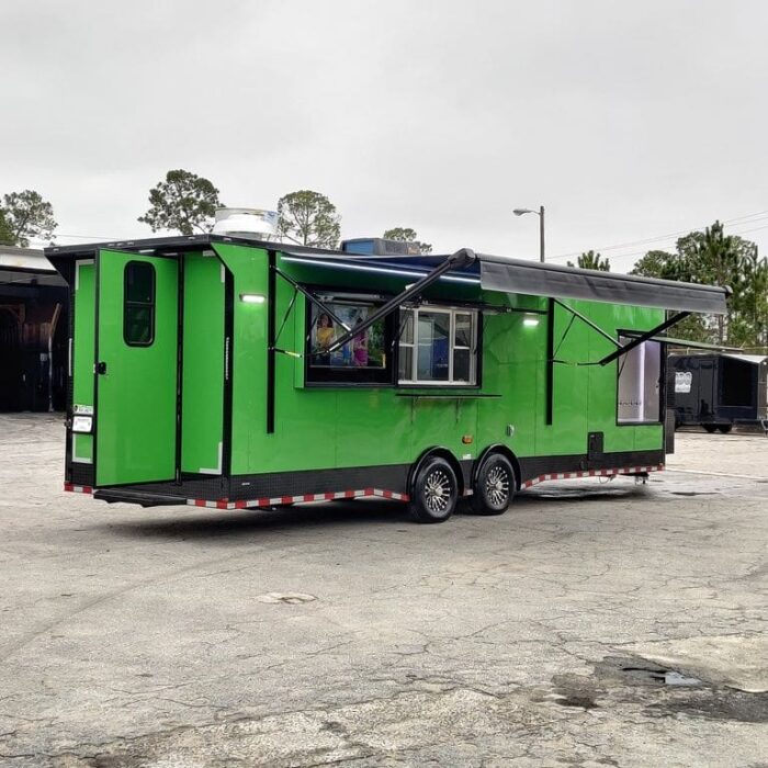 2024 Beautiful Extreme Green 8.5X29TA2 Trailers - Image 1
