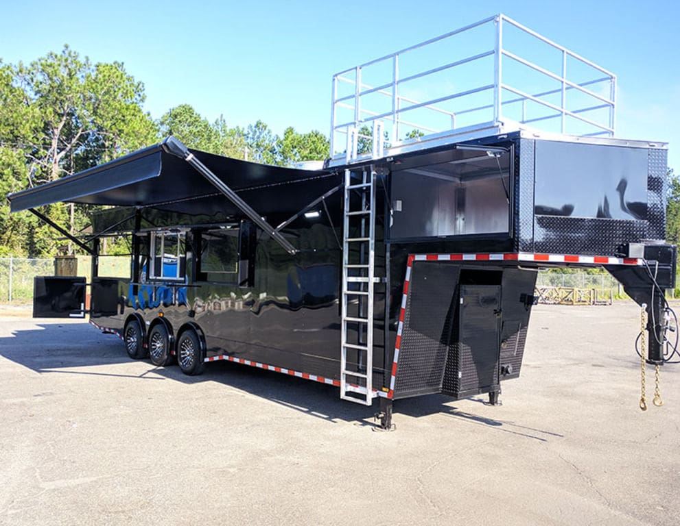 2024 Southern Dimensions 36'- Fully Loaded With Smoker Gooseneck-ELEC OLE Hickory Pit (SDG-601) - SDG Trailers