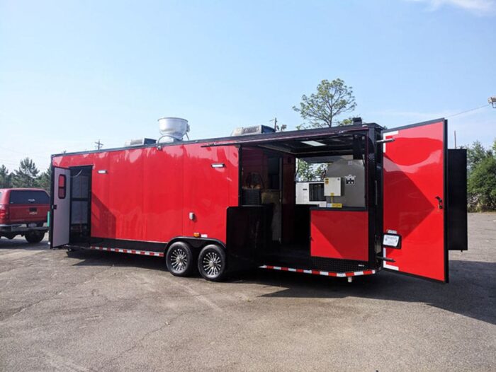 2024 Southern Dimensions BBQ Concession Trailer – OLE Hickory PIT- Loaded Trailers - Image 1