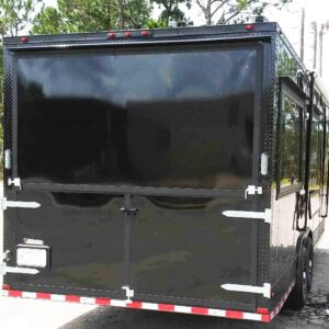 2024 Southern Dimensions Concession Trailer 22 Foot- With OLE Hickory CTO and Gull Doors (SDG-234) - SDG Trailers