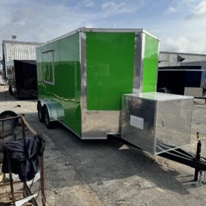 2025 7x14 Fast Cargo Concession/Food Trailer