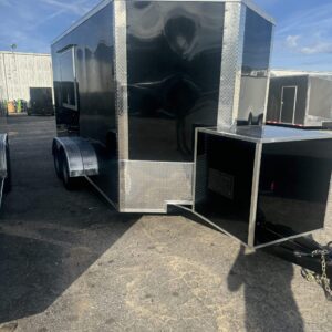 2025 7x14 Hook & Line Enclosed Concession Trailer