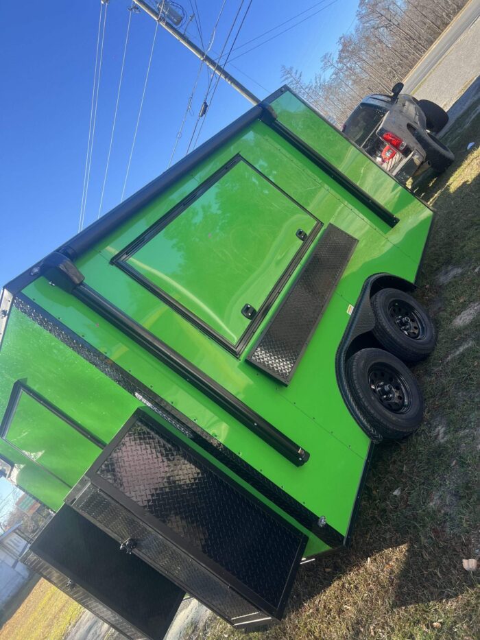 2025 8.5x14 Coast 2 Coast Concession Trailer (Blackout Edition ) - Image 1