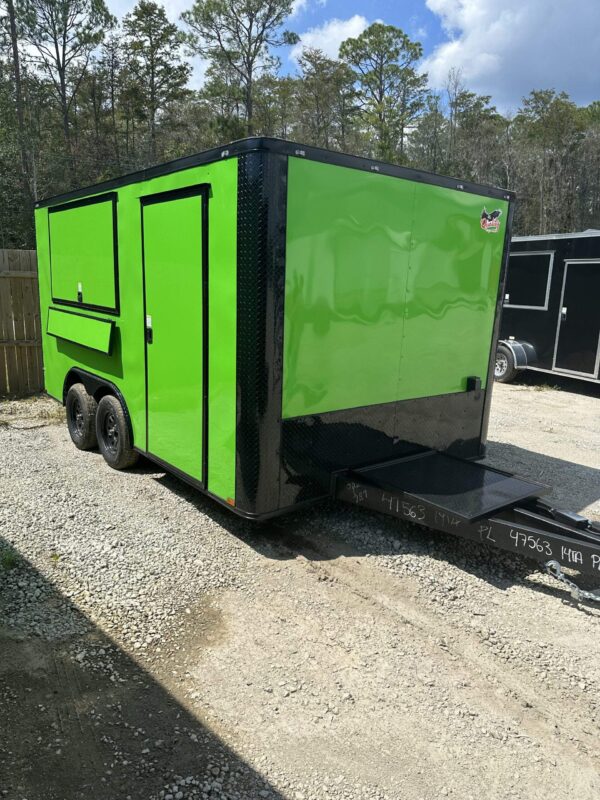 2025 8.5x14 Quality Cargo Concession/Food Trailer