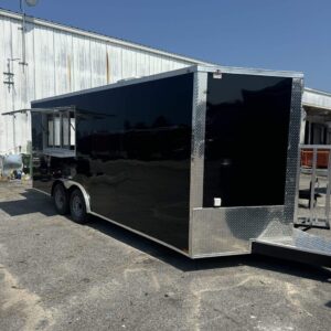 2025 8.5x20 Hook & Line Cargo Concession/Food Trailer