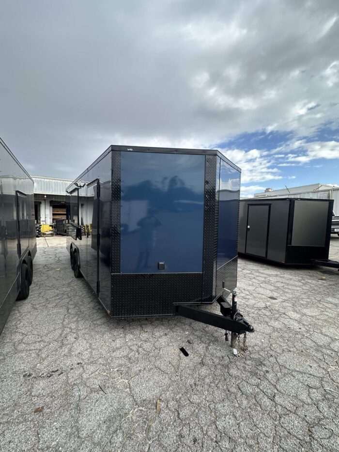 2025 8.5x20 Hook & Line Fully Loaded Concession Trailer (Equipped) Blackout Edition - Image 1