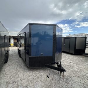 2025 8.5x20 Hook & Line Fully Loaded Concession Trailer (Equipped) Blackout Edition