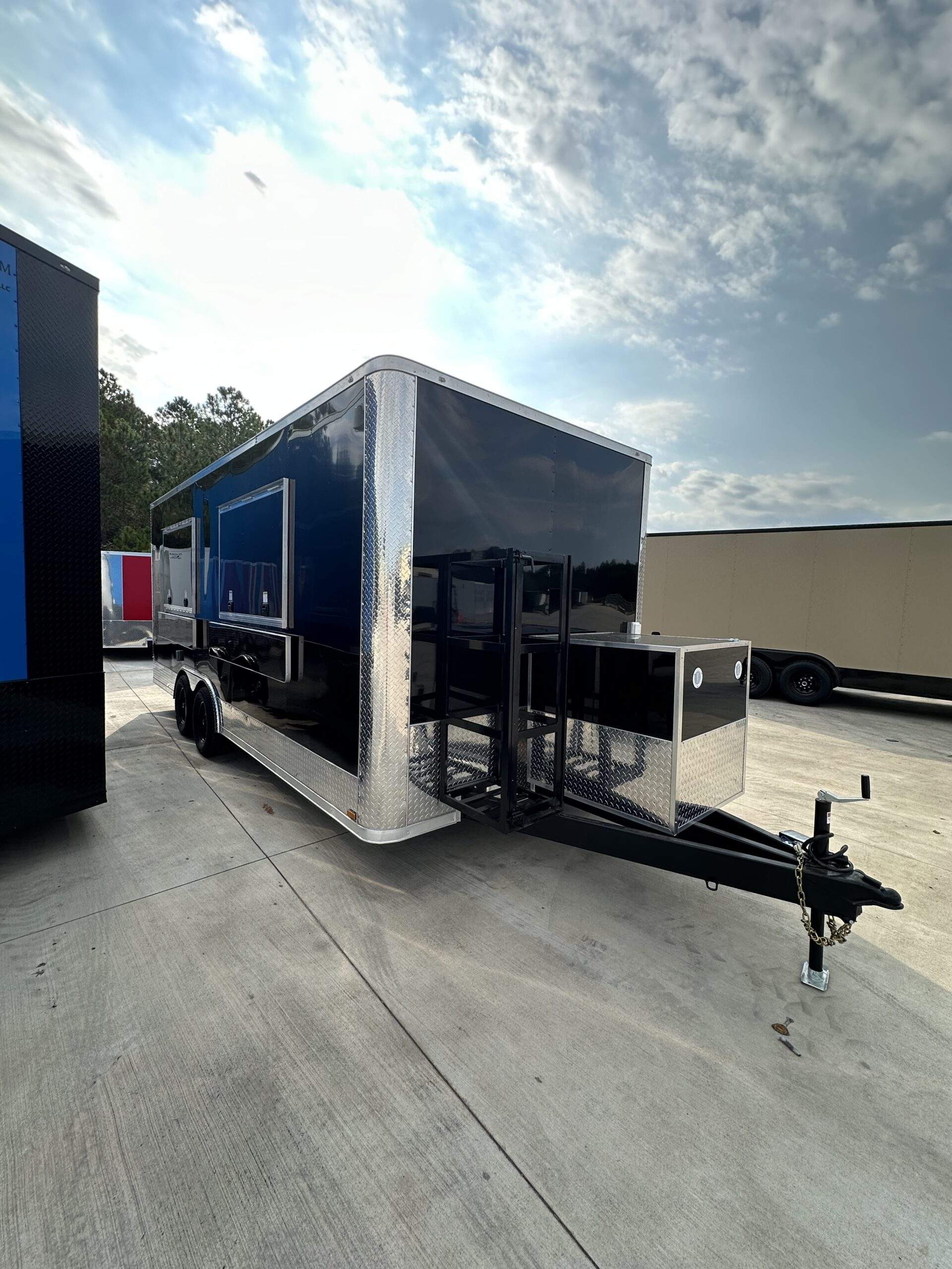 2025 8.5x20 Titanium Concession/Food Trailer