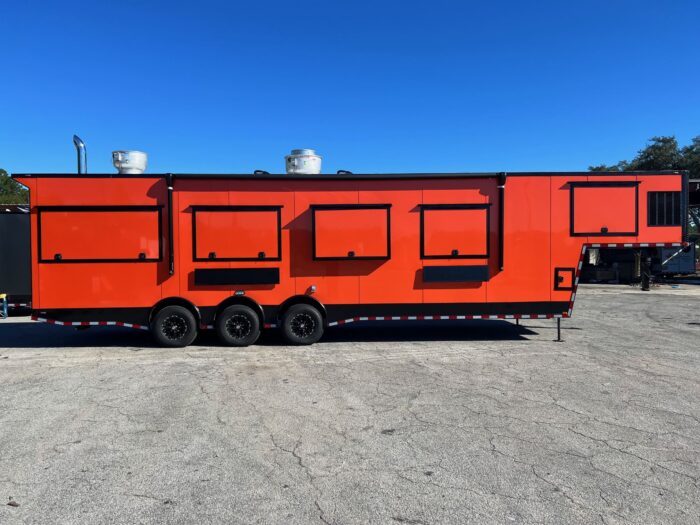 2025 SDG 40 Foot Gooseneck with Ole Hickory ELIB Installed- 847 Trailers - Image 1