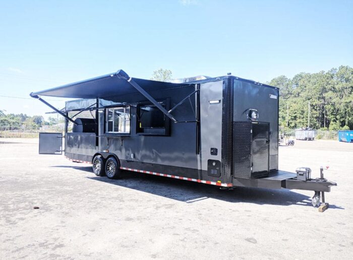 2025 Southern Dimensions Fully Loaded Charcoal Concession with Lang Fat boy included Trailers - Image 1