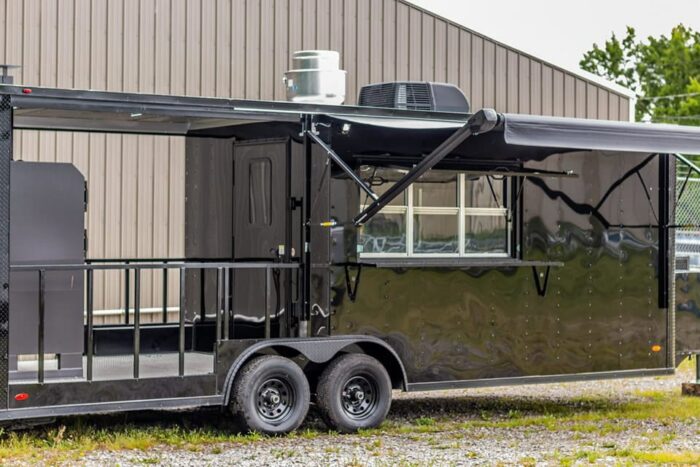 BBQ Trailer With Beck Built Smoker - Image 1